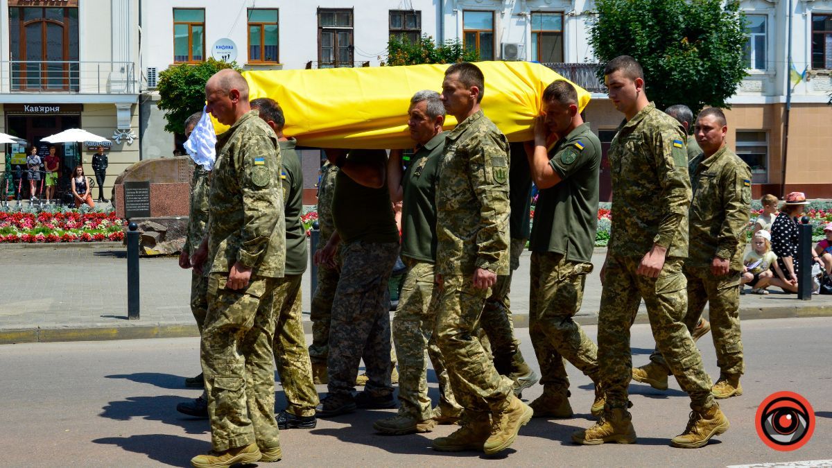 Коломия провела в останню дорогу Героя Володимира Жданова