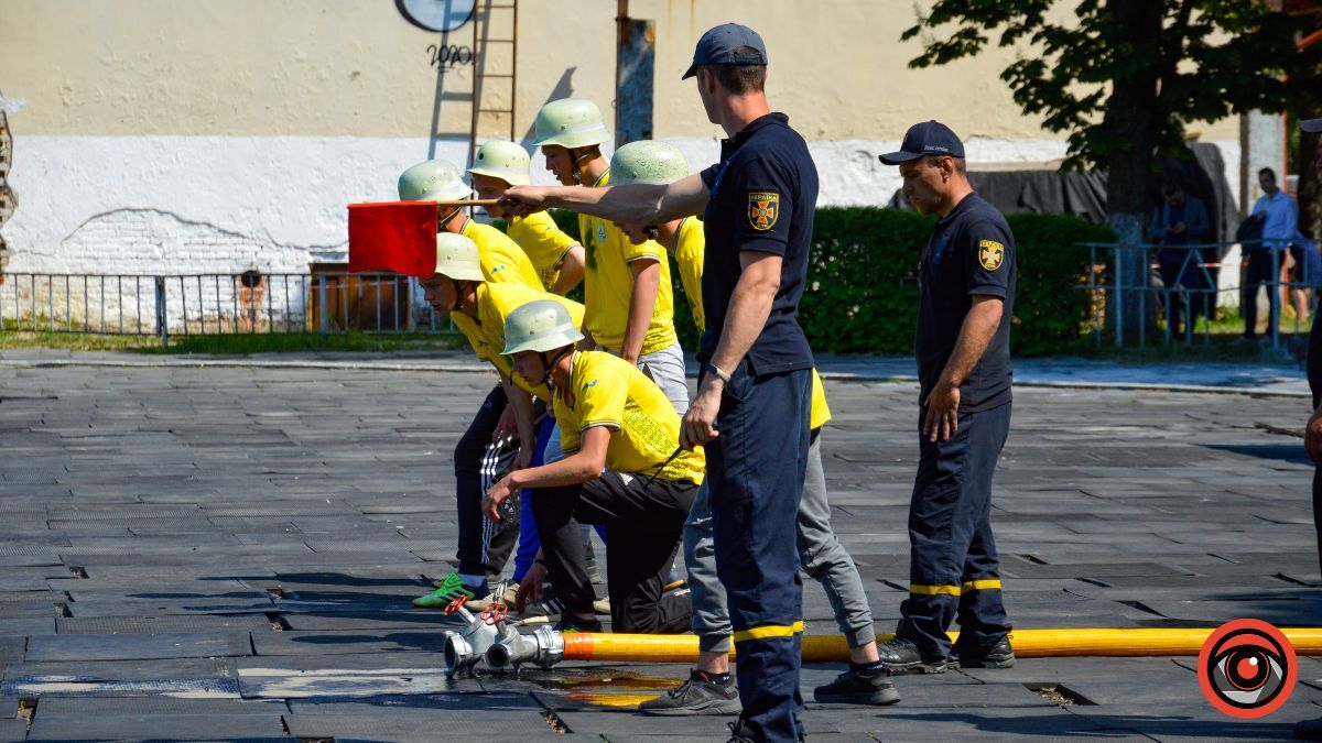 У Коломиї відбулися змагання з пожежно-рятувального спорту