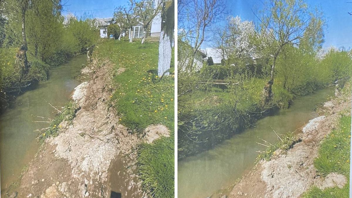Мешканці вулиці Трильовського закликають укріпити берег, який розмило внаслідок опадів 3