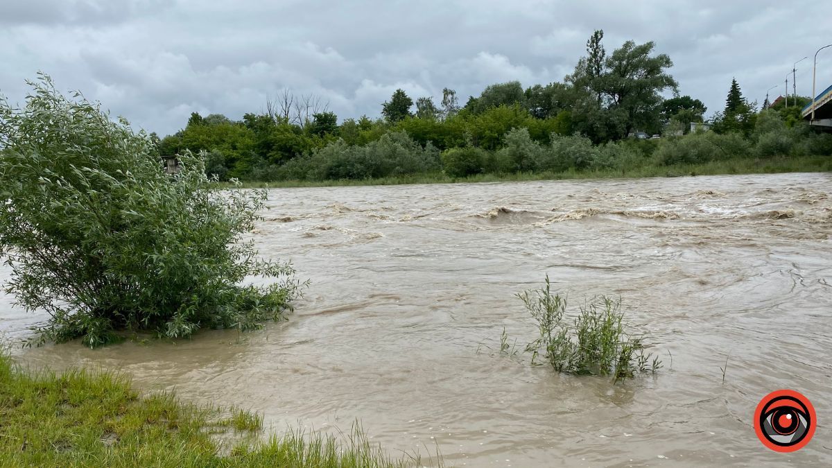 На Коломийщині піднявся рівень води у річках | Фотофакти 2