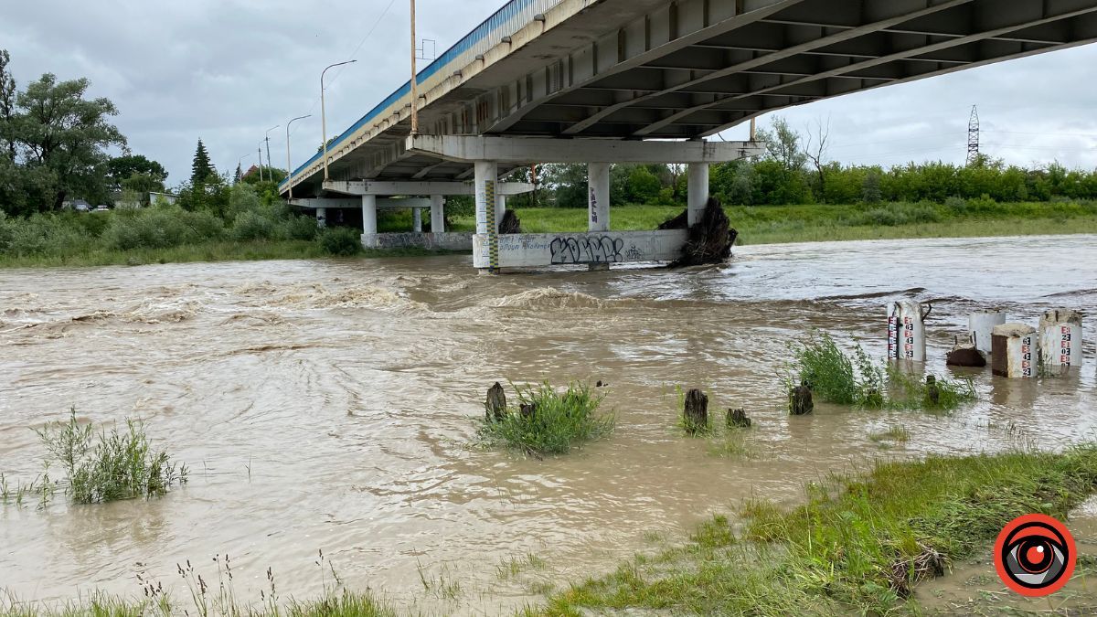На Коломийщині піднявся рівень води у річках | Фотофакти 1