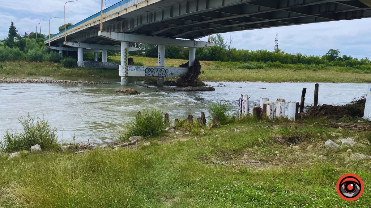 Рівень води на Пруті після грози | 24 червня 2