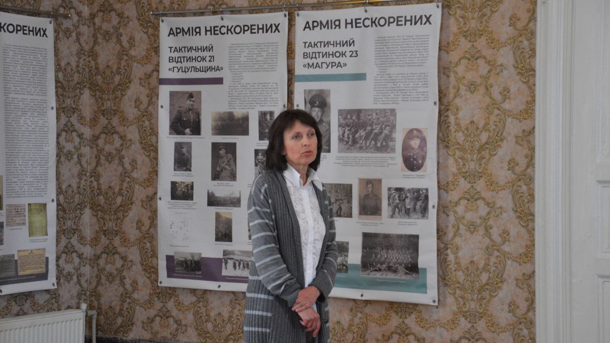 "Армія нескорених": у Коломиї відкрили виставку про борців УПА