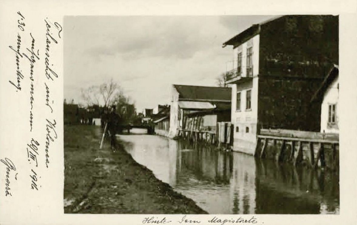 Коломия, березень 1916. Ймовірно р. Млинівка