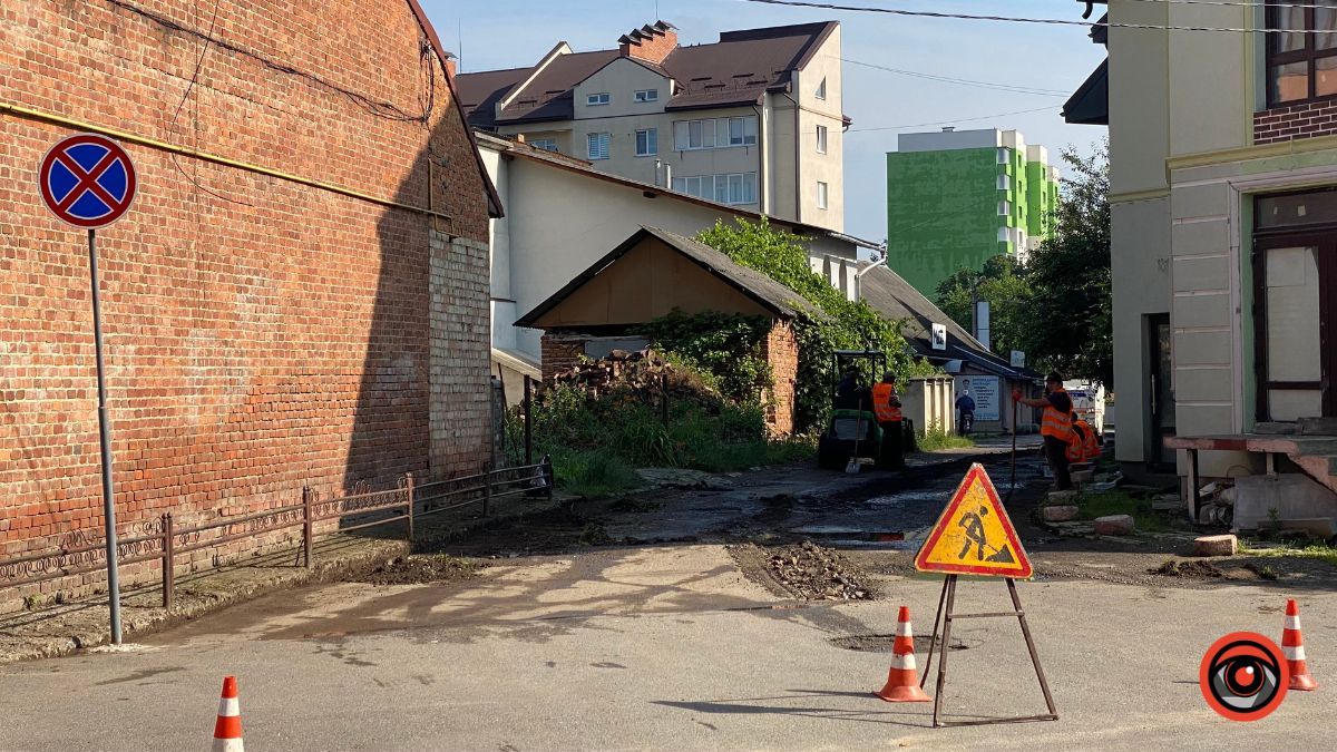 На вулиці Січових Стрільців розпочали ремонт дороги 1