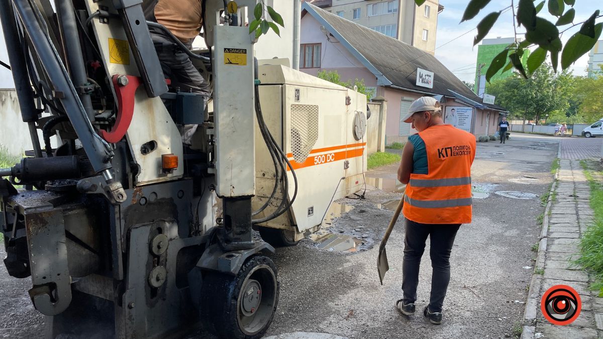 На вулиці Січових Стрільців розпочали ремонт дороги 2