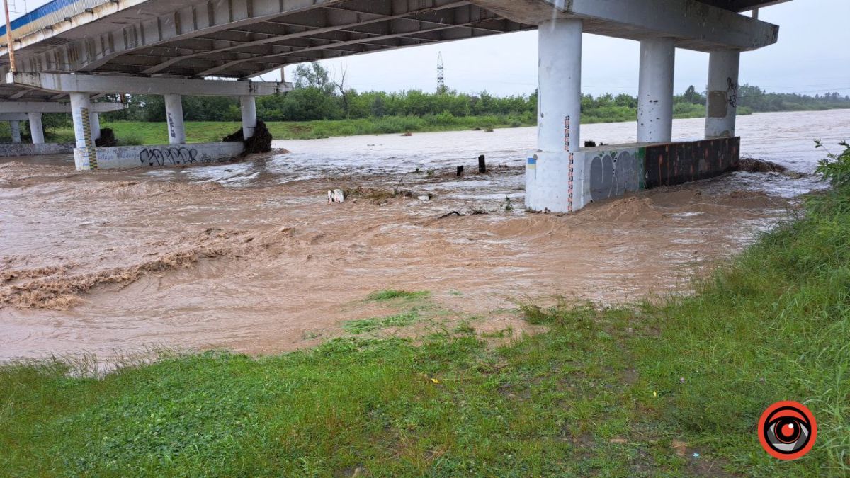 Який рівень води в Пруті біля Вербізького моста? 1