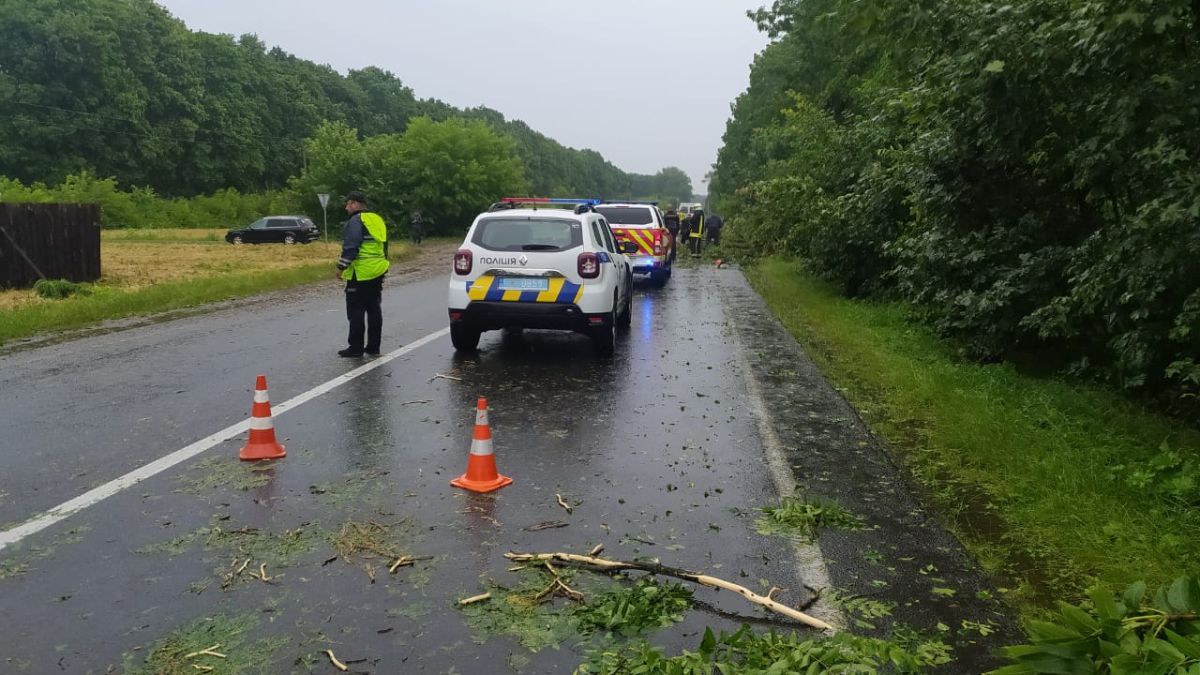 На Прикарпатті поліція допомагає ліквідовувати наслідки негоди 2