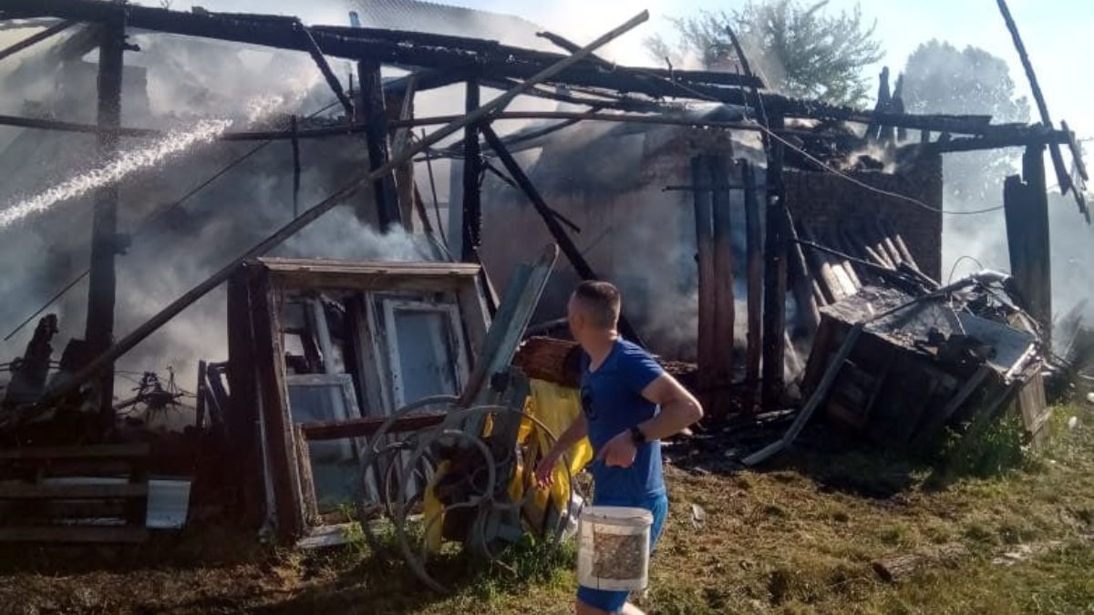 На Коломийщині за добу гасили дві пожежі 1