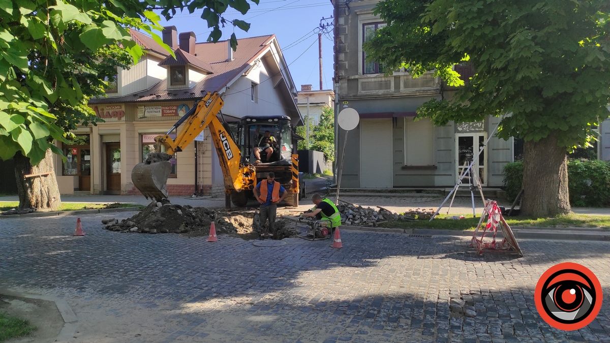 На бульварі у Коломиї розпочали ремонт 2