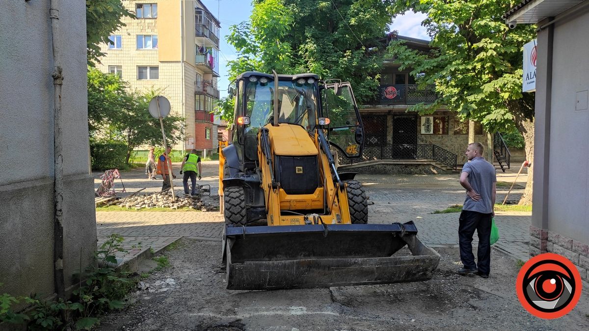 На бульварі у Коломиї розпочали ремонт 1