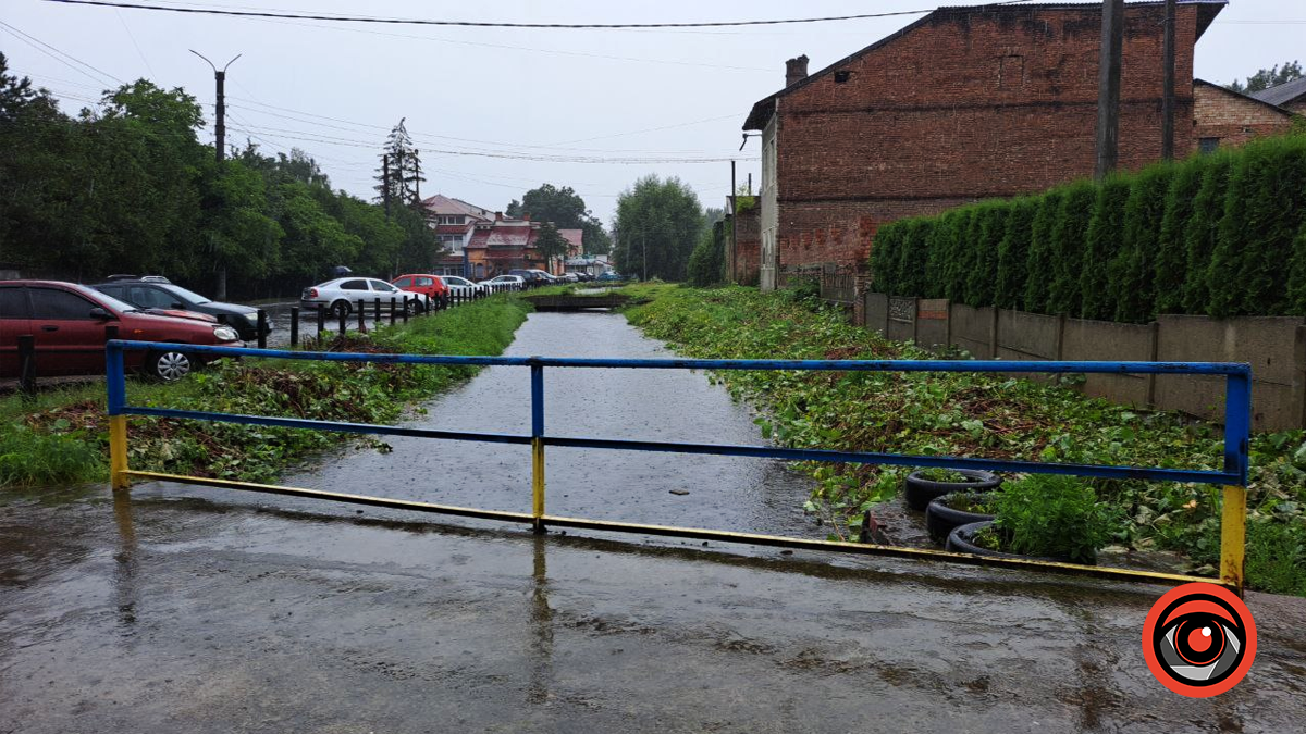 У Коломиї річка Млинівка вийшла з берегів | ВІДЕО 8