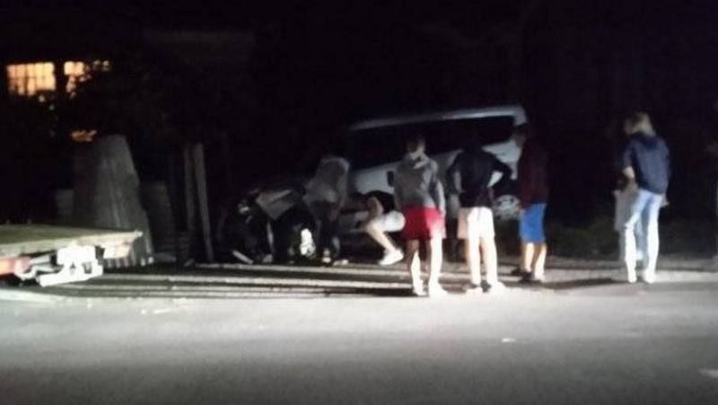 У Коломиї авто заїхало в паркан приватної оселі 2