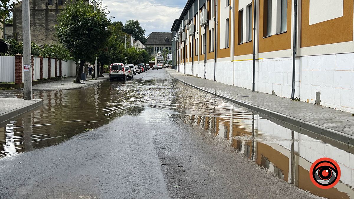 "Водойма на вулиці Валовій" — наслідки нічної грози у Коломиї | Фото 5