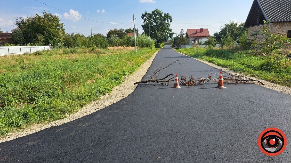 Асфальтування вулиць дочекались Воскресінці 1