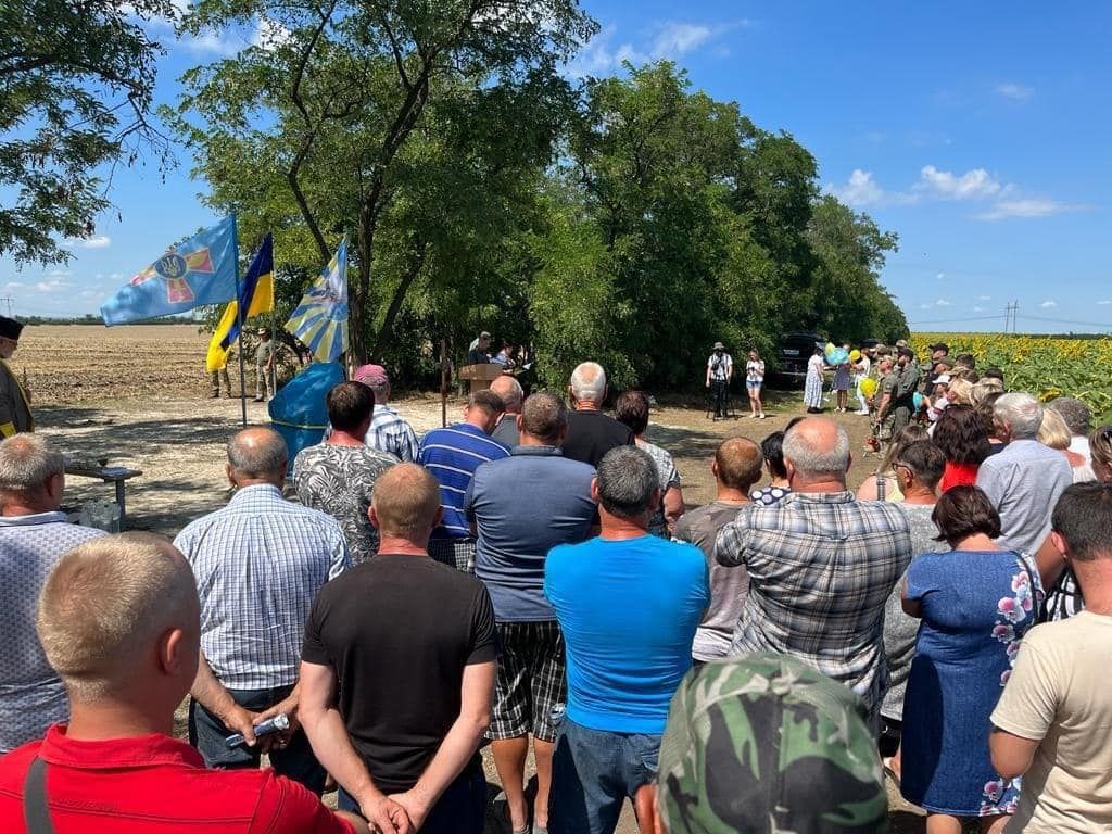 Льотчику-штурмовику Олександру Кукурбі з Коломийщини відкрили пам’ятник на місці загибелі 3