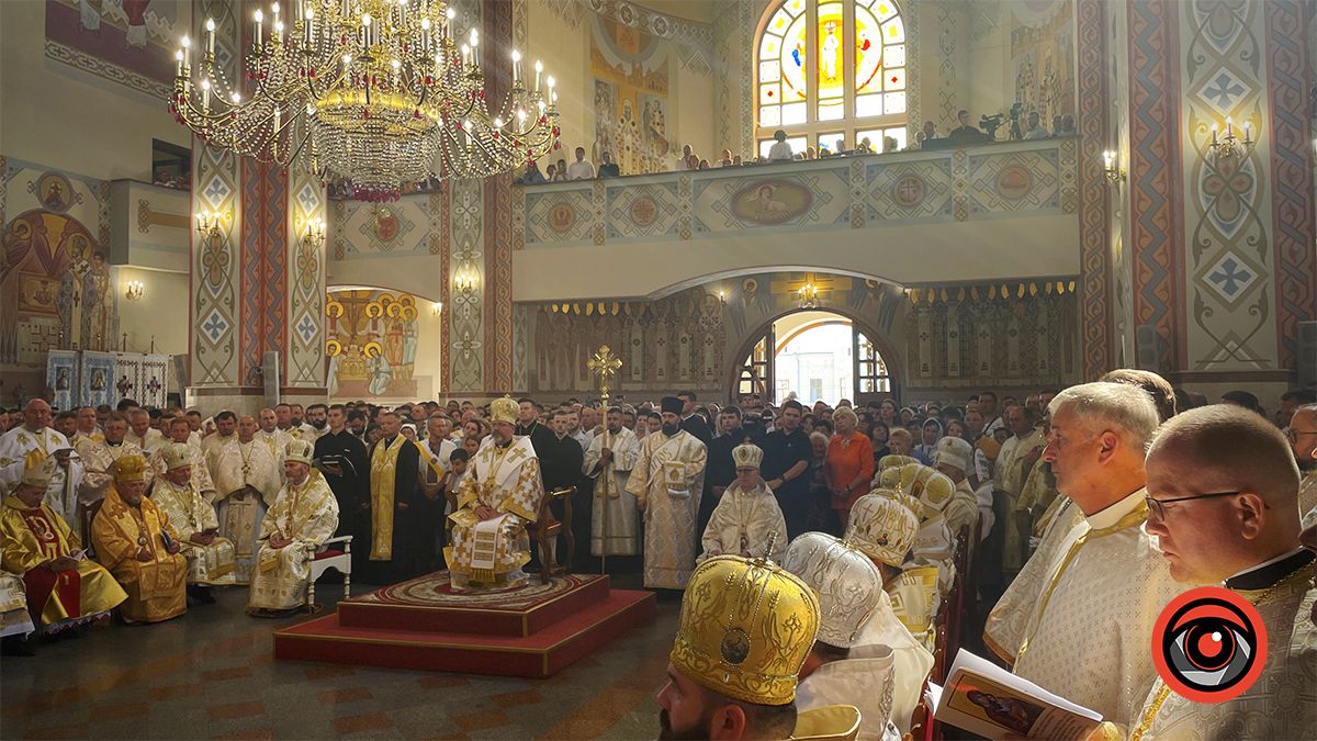 У Коломиї висвятили владику-номінанта Петра Голінея, літургію очолив Блаженніший Святослав 14