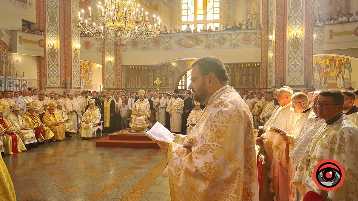 У Коломиї висвятили владику-номінанта Петра Голінея, літургію очолив Блаженніший Святослав 12