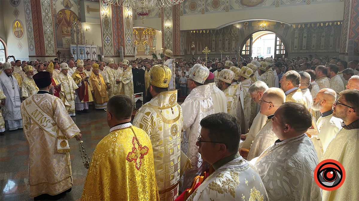 У Коломиї висвятили владику-номінанта Петра Голінея, літургію очолив Блаженніший Святослав 11