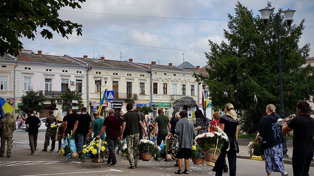 Коломийська громада прощалася із загиблим Ігорем Суботяком 12