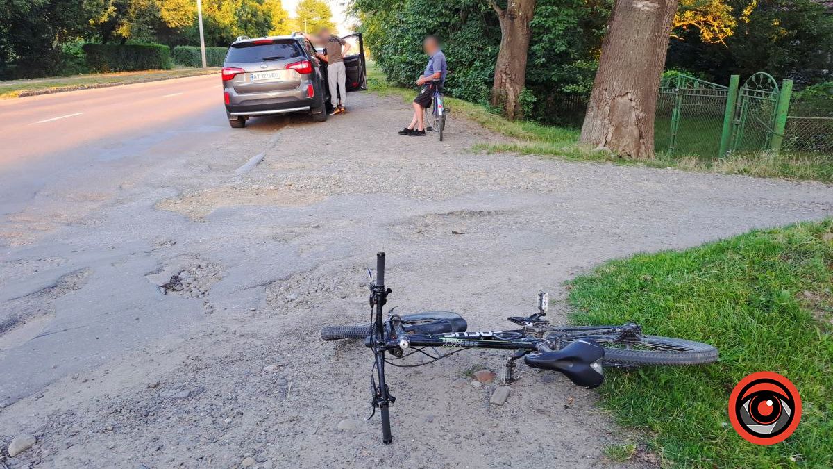 На вулиці Мазепи у Коломиї збили велосипедиста