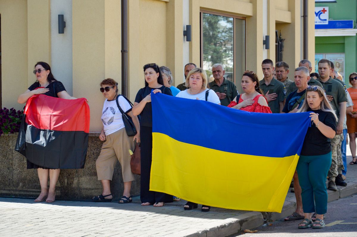1 серпня Коломия зустрічала загиблого воїна Назарія Христана 6