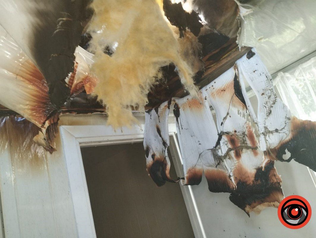 У Снятинській громаді зайнялася пожежа 1