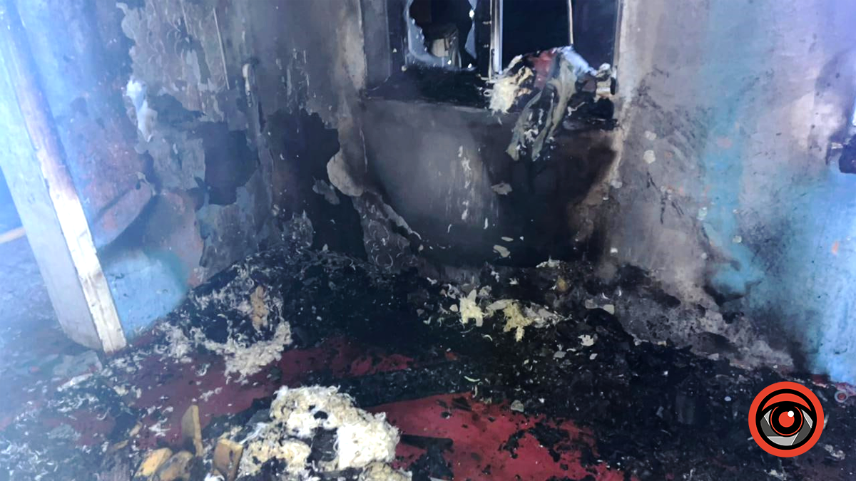 На Городенківщині горів житловий будинок 4