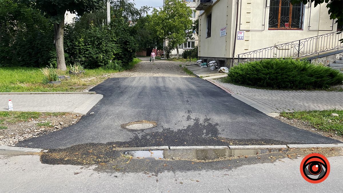 Ремонт проїзду до Січових Стрільців, 33 обійдеться в понад 1 млн 800 тис грн