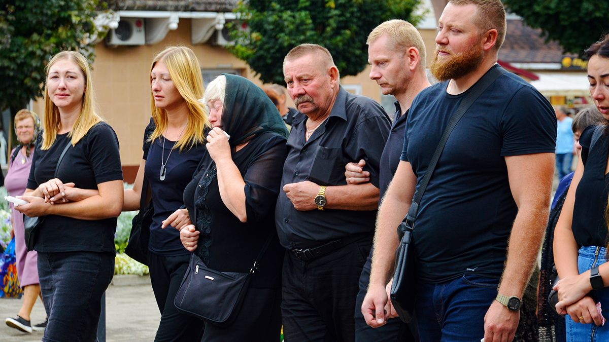 У Коломиї в останню путь провели Сергія Ціммерманна (Біласа) 6