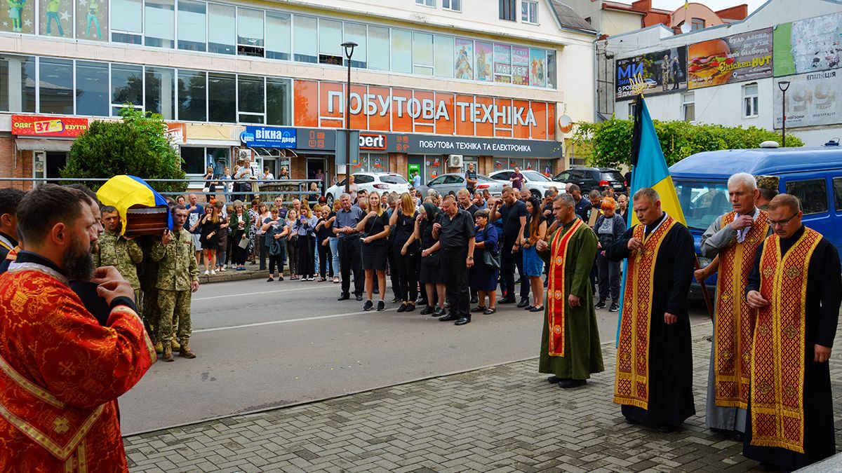 У Коломиї в останню путь провели Сергія Ціммерманна (Біласа) 5