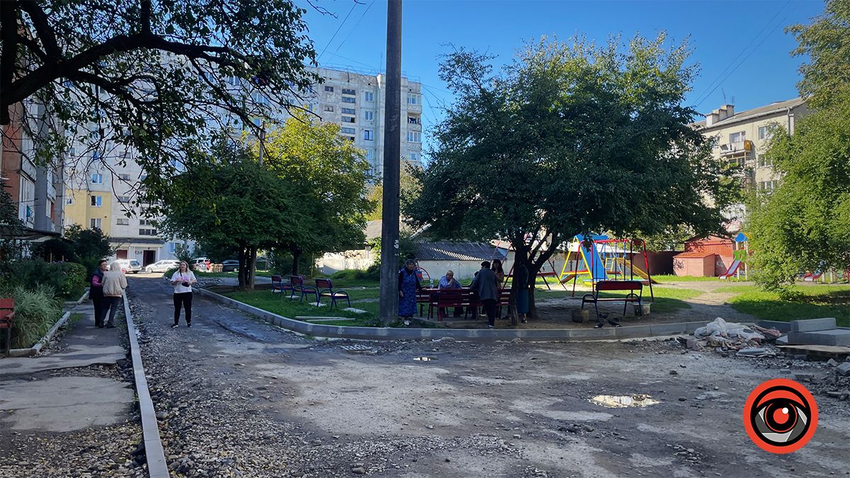 Ремонт проїздів на Яворницького: коломияни скаржаться на роботу підрядника 1