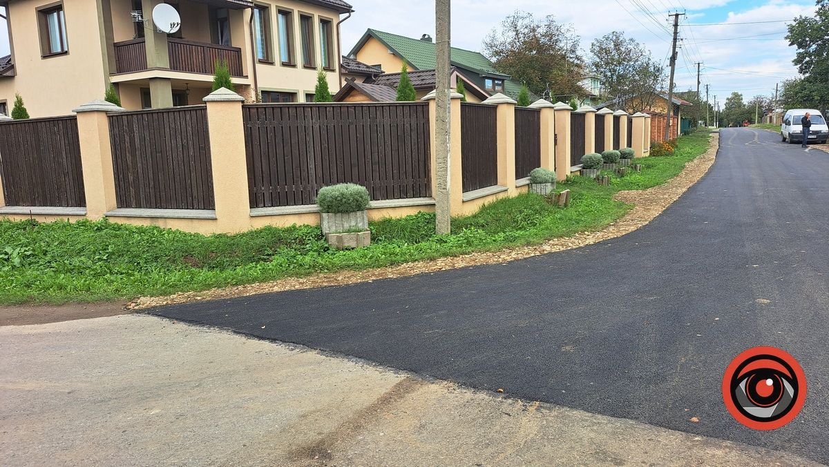 В Королівці заасфальтували вулицю Шкільну 2