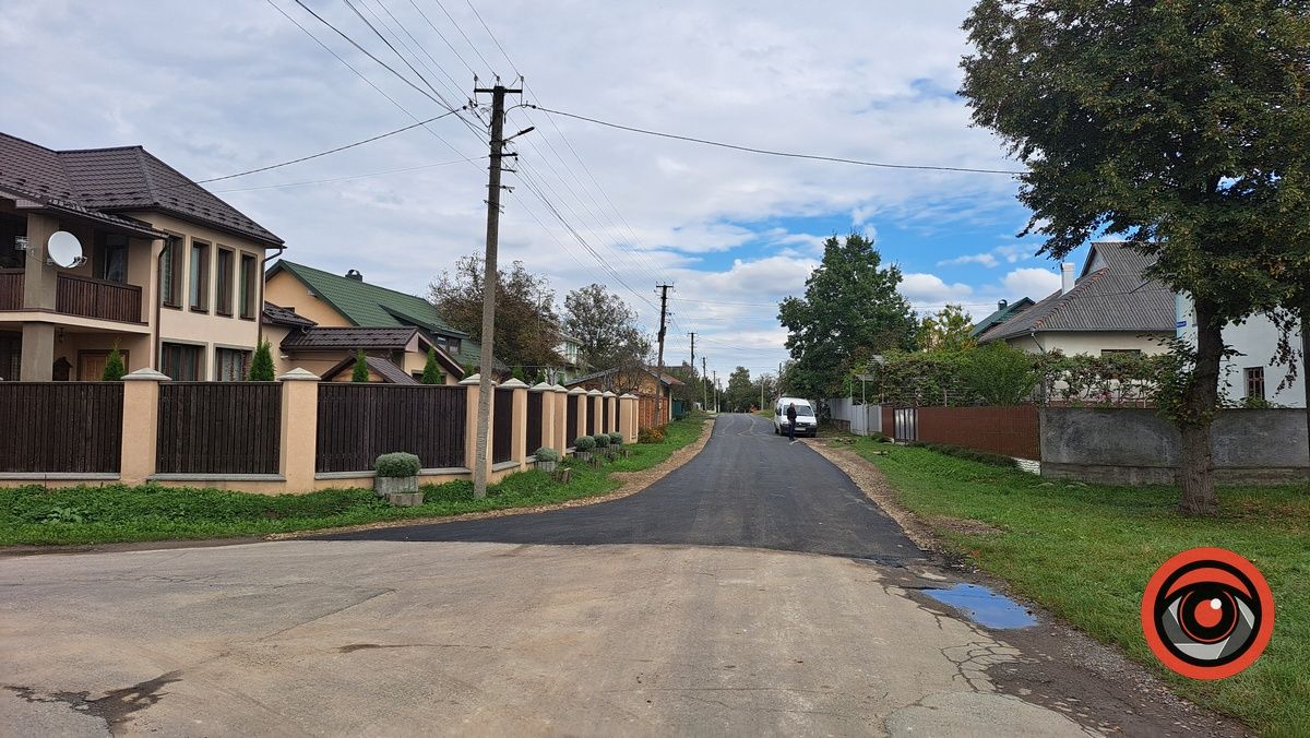 В Королівці заасфальтували вулицю Шкільну 3