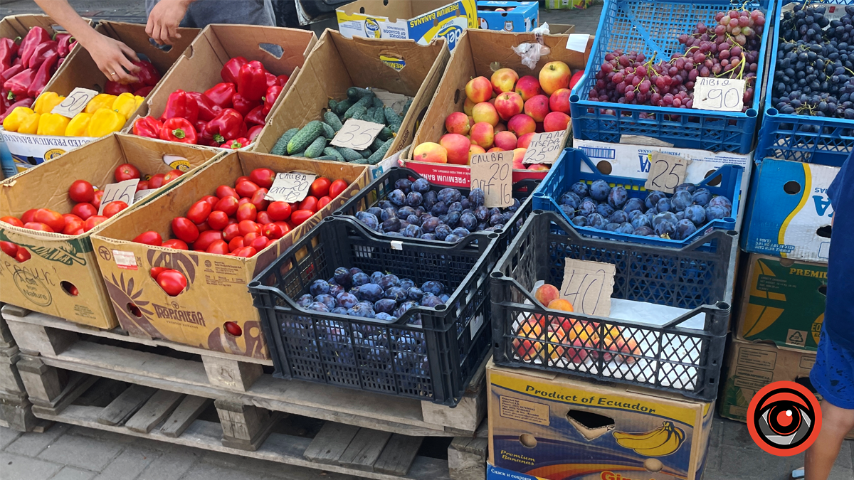 Які ціни на овочі та фрукти на оптовому ринку в Коломиї 2