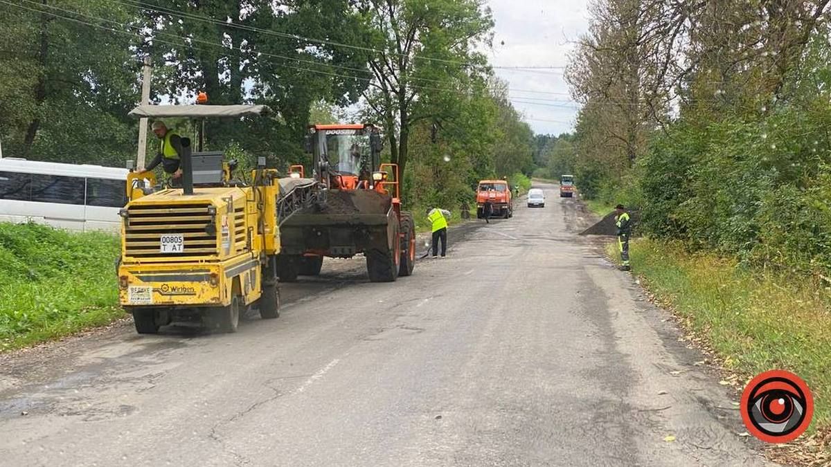 У Мишині ремонтують дорогу