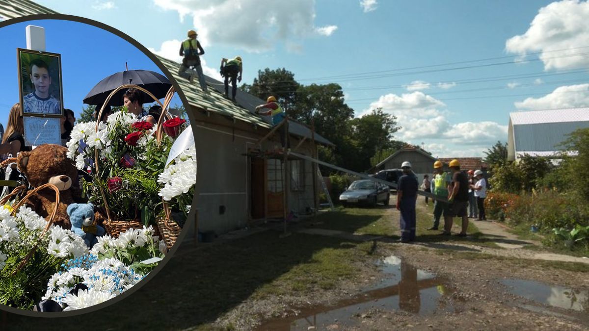 Волонтери організації "Свідки Єгови" відновлюють на Коломийщині будинок загиблого від "Кинджалу" Володі Балабаника
