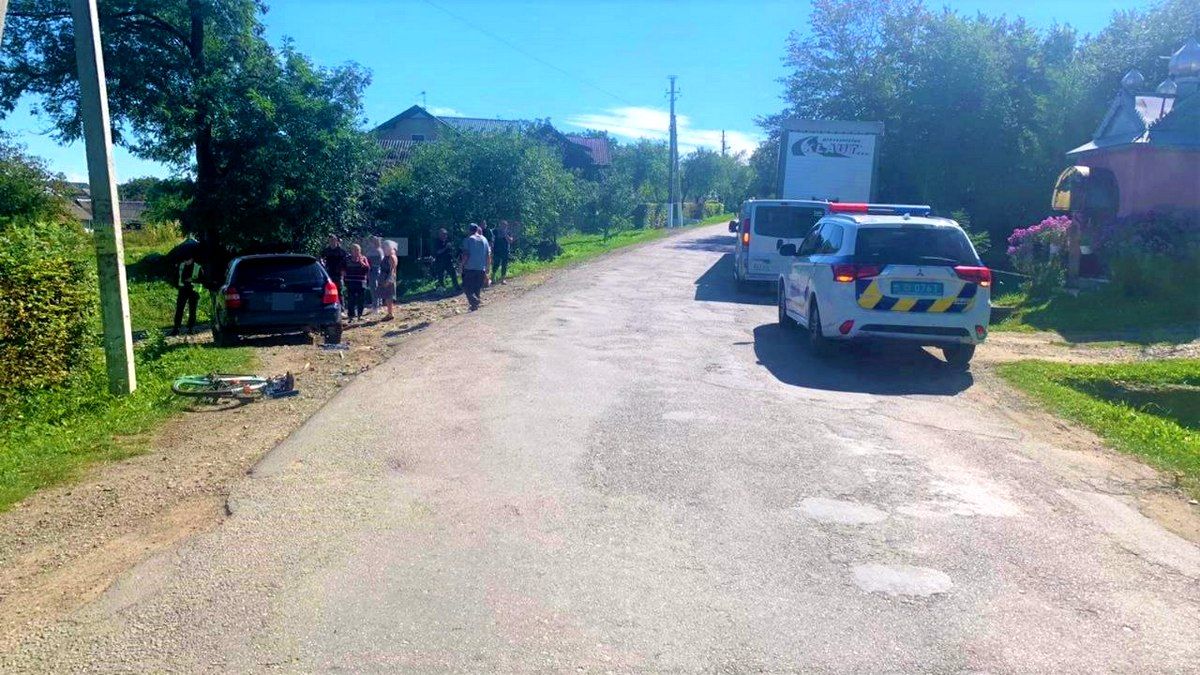 На Коломийщині внаслідок ДТП загинув велосипедист