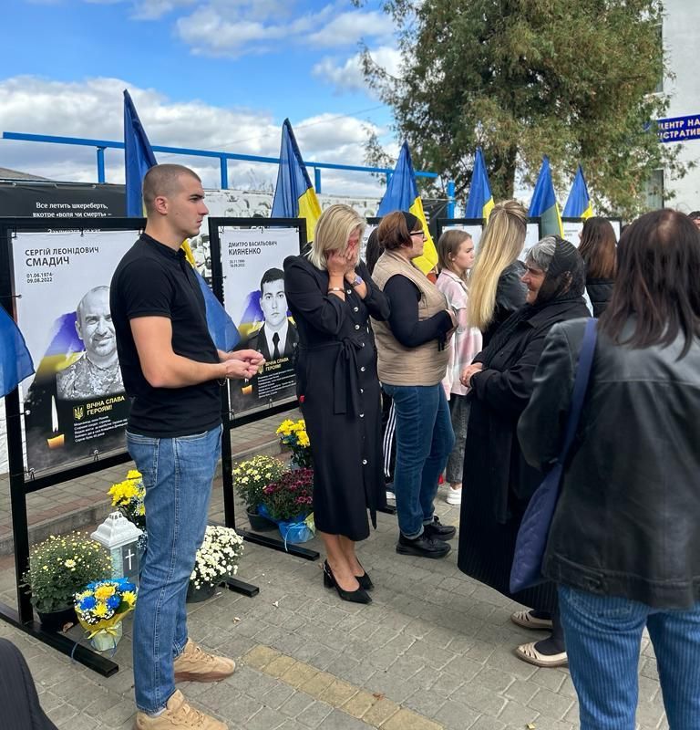 У селі Рожнів відкрили Алею воїнської слави 2