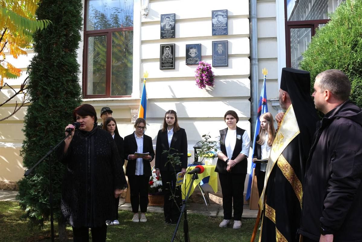 У Коломиї відкрили меморіальні дошки Юрію Данильцю, Олександру Негричу та Сергію Нікандрову 3