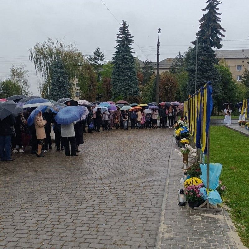 В Отинії освятили Алею пам'яті загиблим захисникам з громади 1