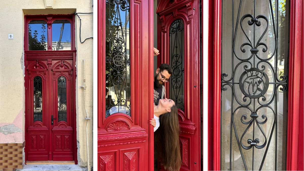 Як коломияни історію рятували: відновлені розкішні двері на Чорновола, 9 4