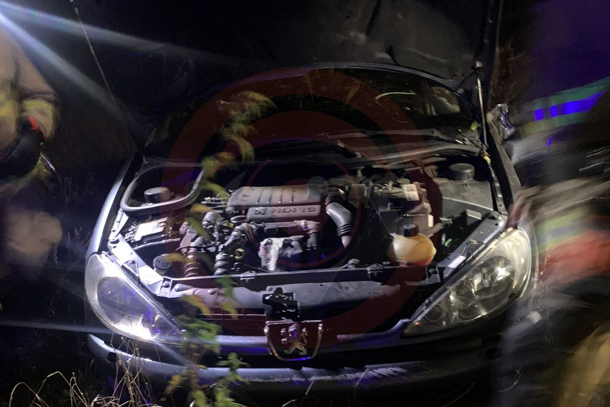 На Коломийщині автомобіль з дітьми злетів з дороги та перекинувся 1