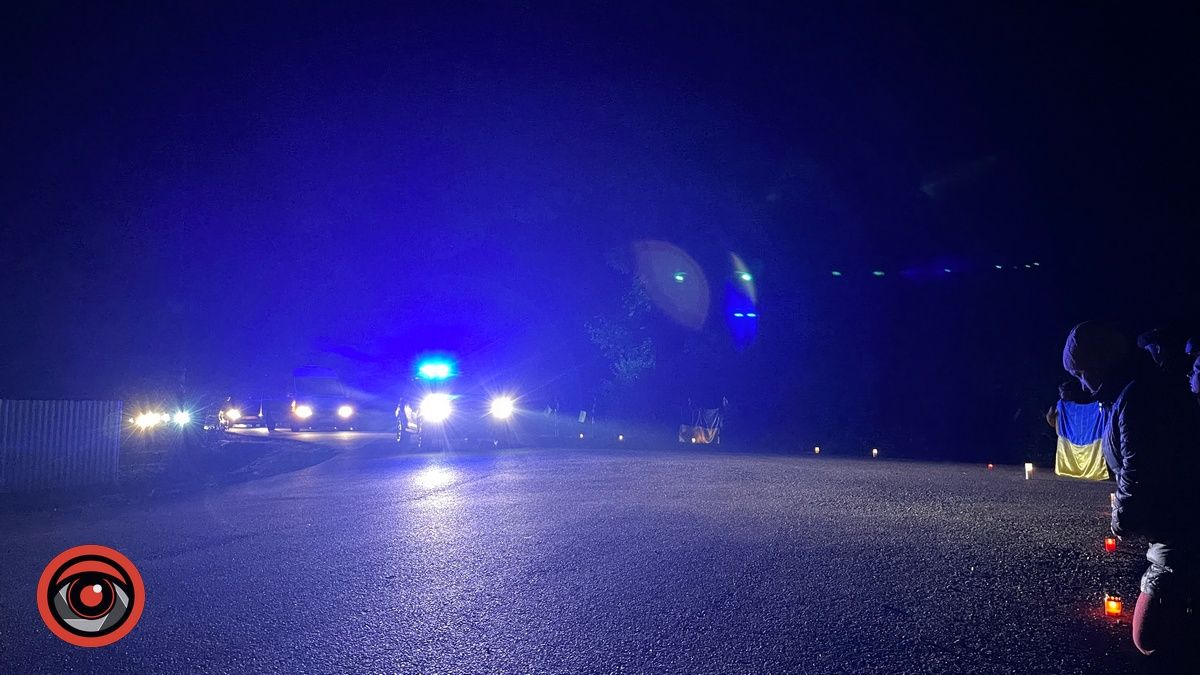 Вночі на Коломийщині зустрічали Героя Василя Надурака 1