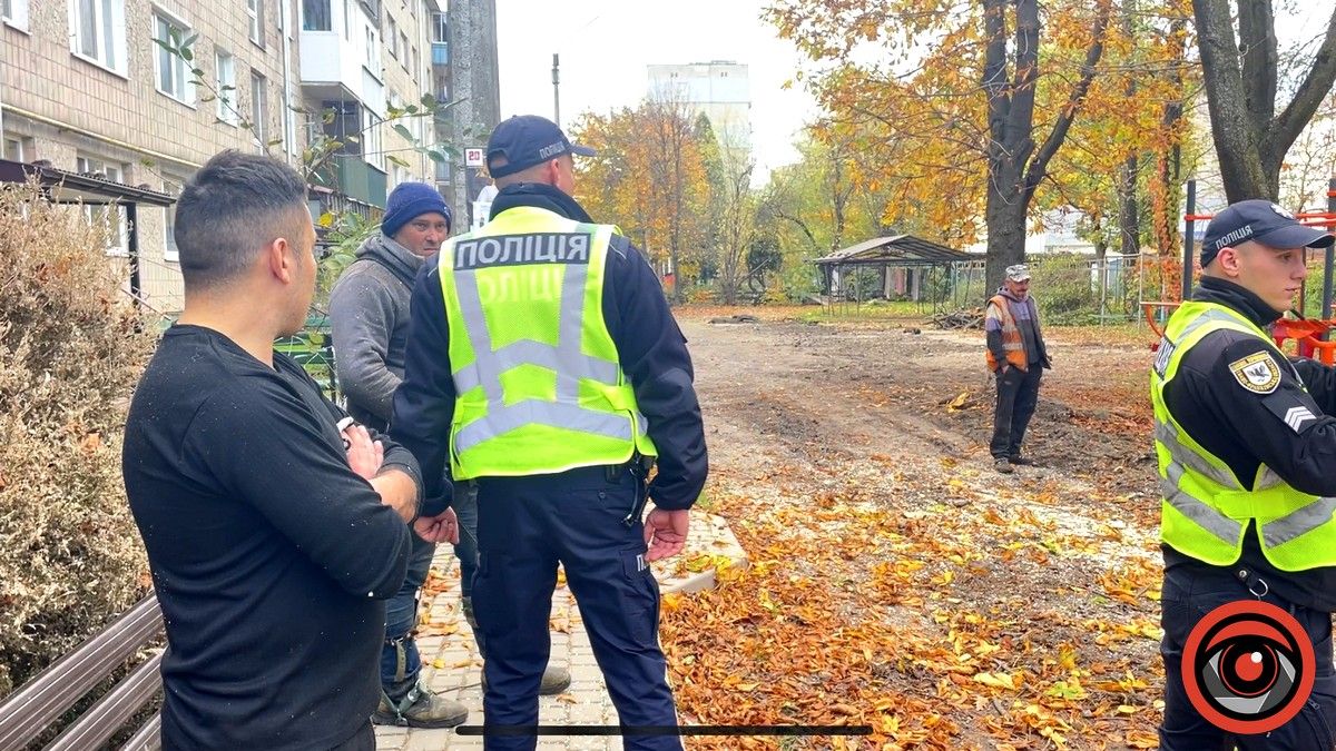 У Коломиї нелегальна бригада зрізала без дозволів дерева