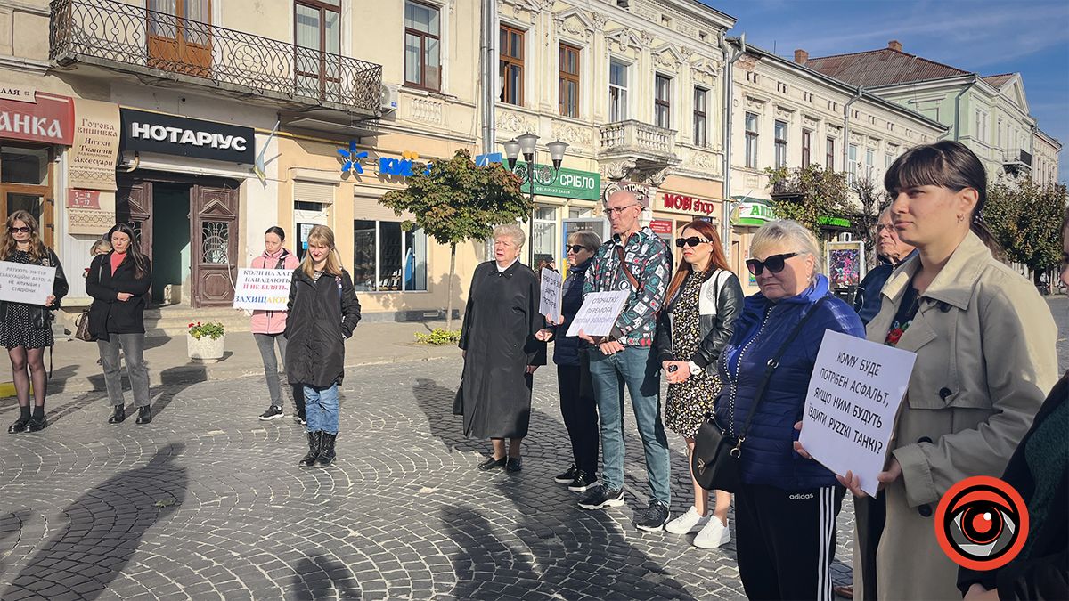 Коломия, мирні збори