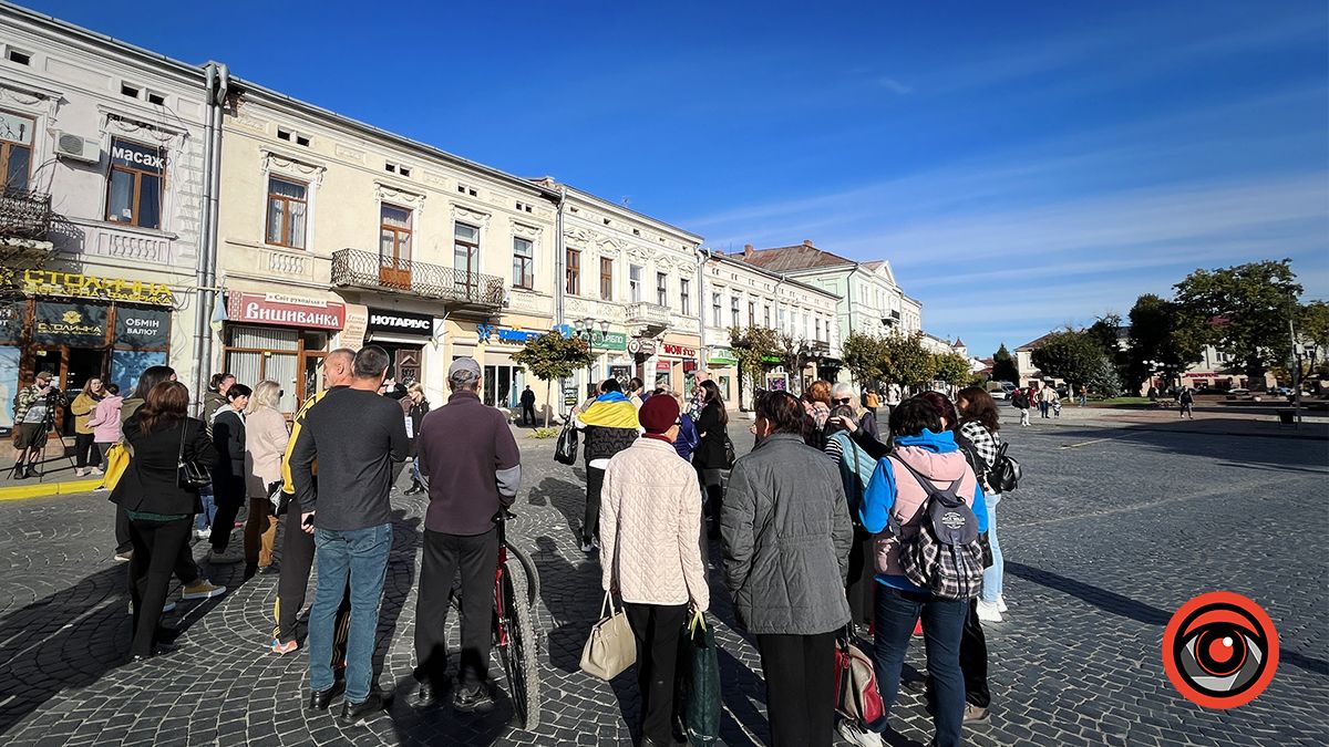 Коломия, мирні збори