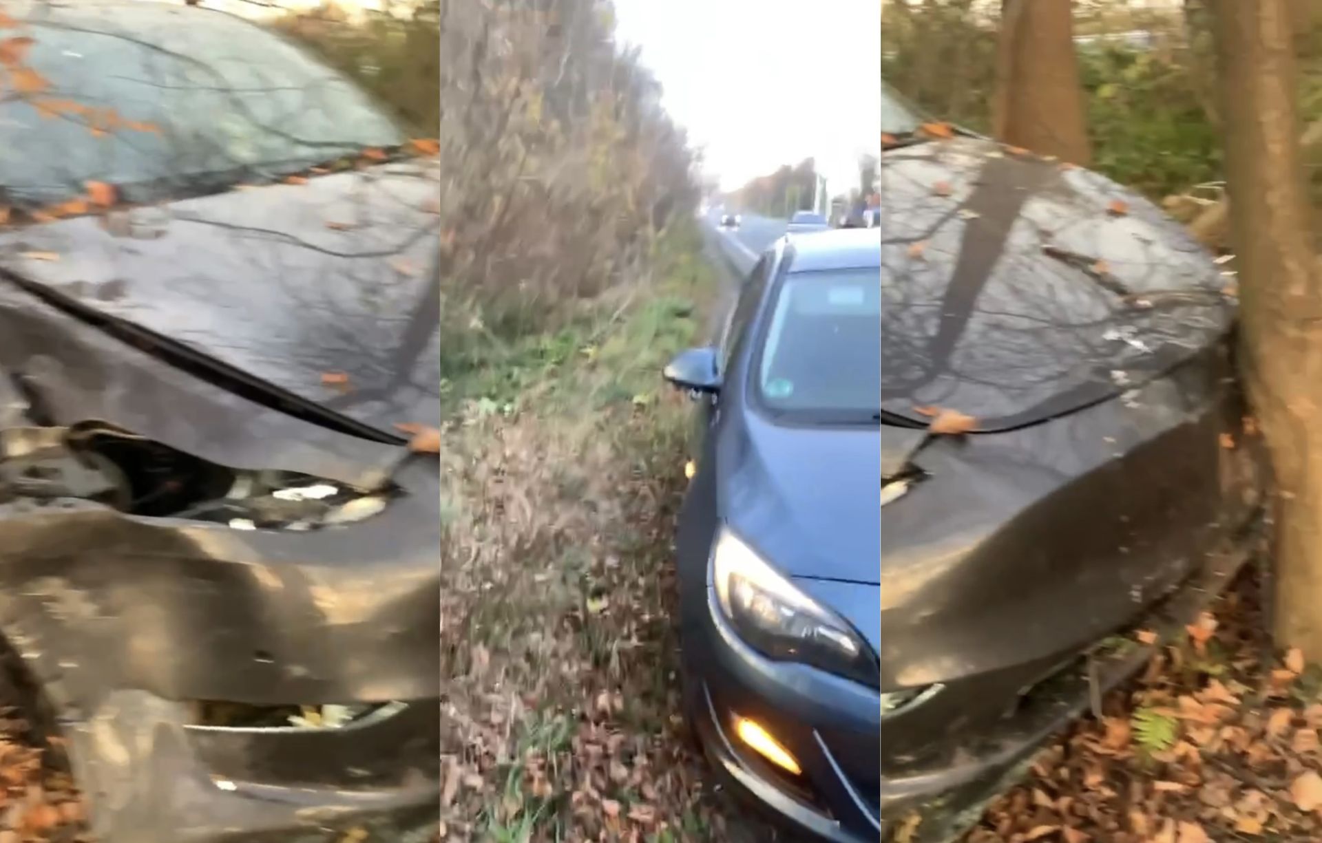 ДТП в Раківчику: Tesla опинилася в кюветі