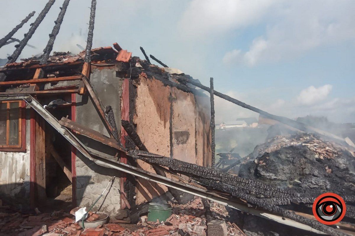 На Коломийщині вогонь наробив лиха 1