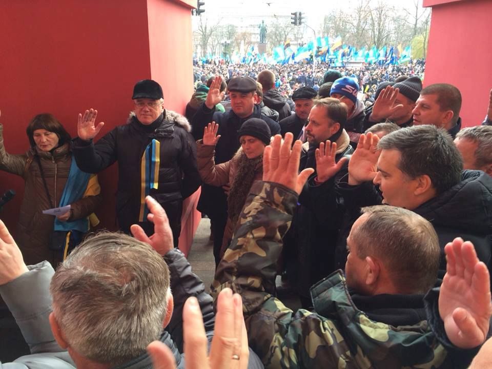 Перші дні Революції Гідності у Коломиї і на Майдані 11